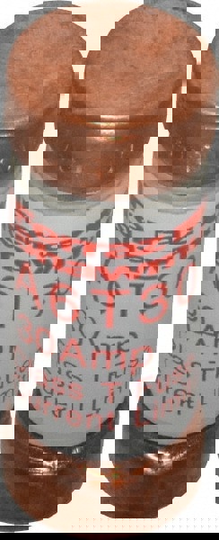 Cylindrical Fast-Acting Fuse: T, 30 A, 14.5 mm Dia